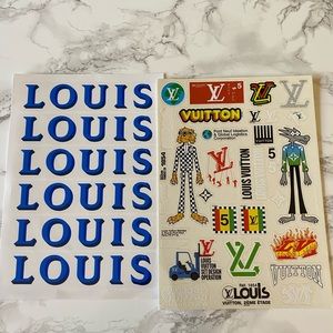 Louis Vuitton stickers - Set of 2